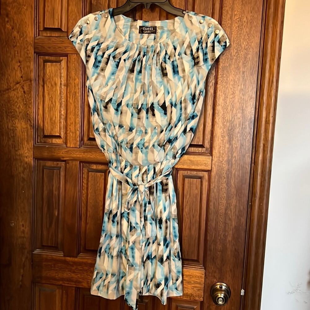 Guess Short Sleeve Dress Womens 4 NWOT
